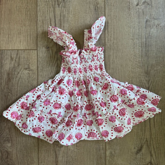 Hill House Home mommy and me matching Athena nap dress and girls dress mermaid - Picture 7 of 7